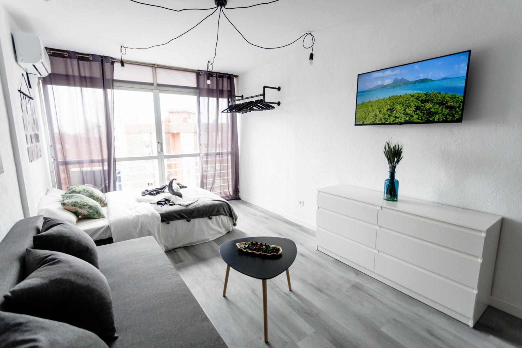 Great Panoramic View Studio Apartment Benidorm Exterior foto