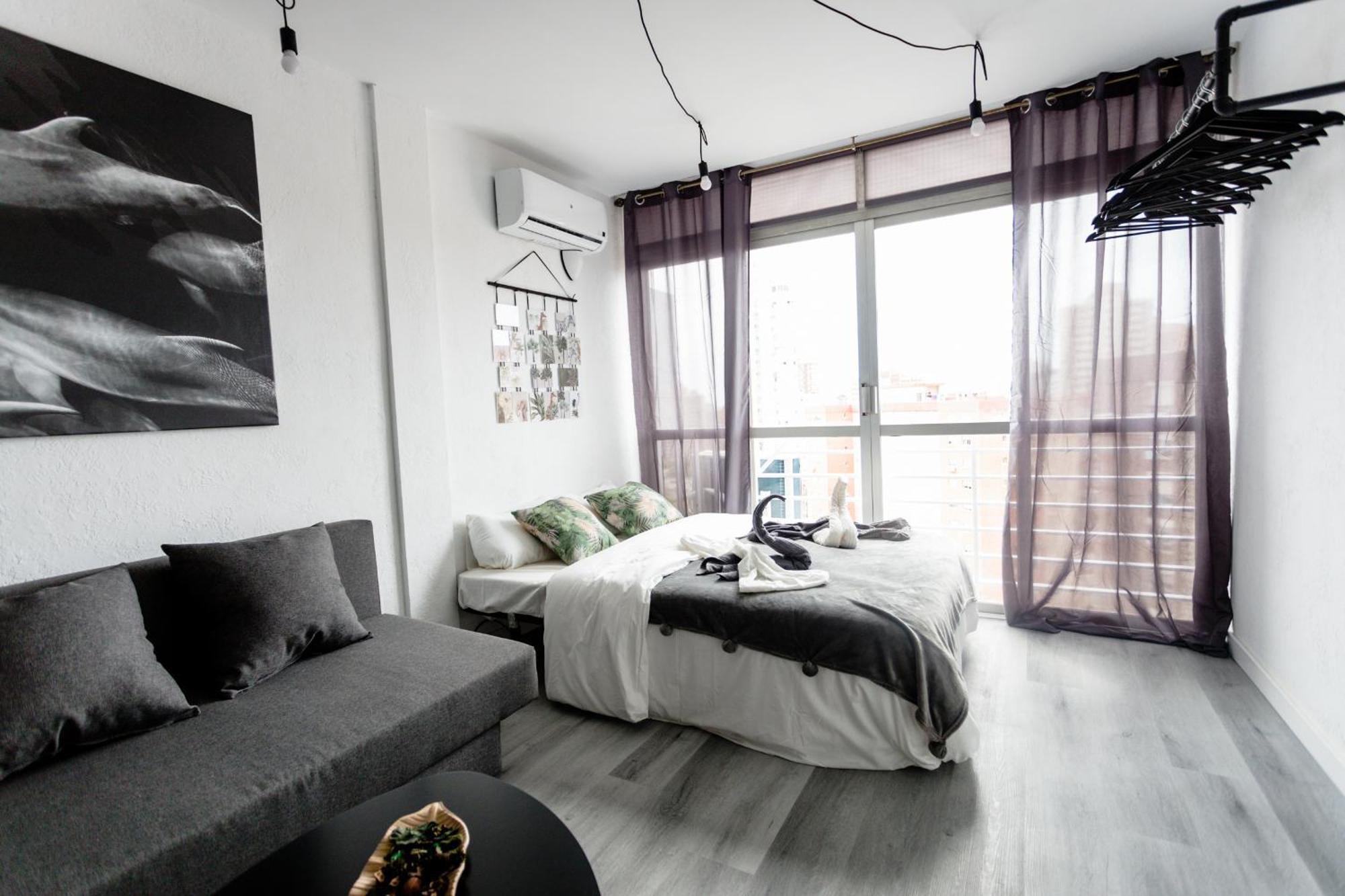 Great Panoramic View Studio Apartment Benidorm Exterior foto
